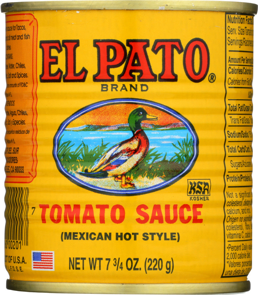 EL PATO: Tomato Sauce Mexican Hot Style, 7.75 oz - Vending Business Solutions