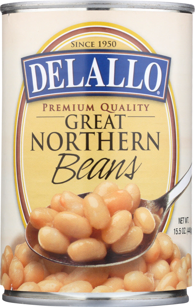 DELALLO: Great Northern Beans, 15.5 oz - Vending Business Solutions