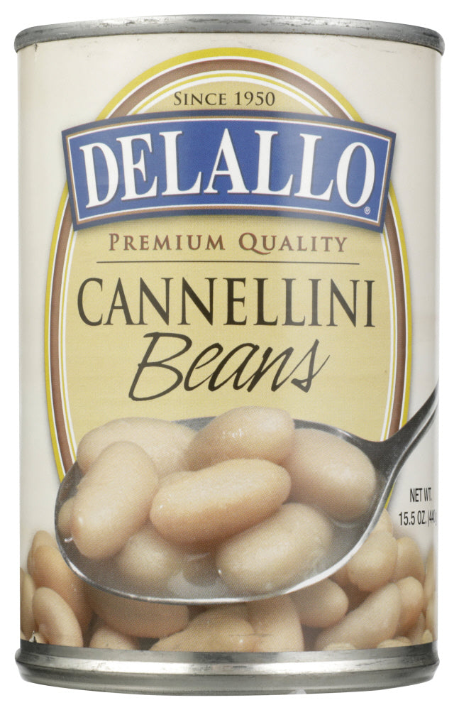 DELALLO: Cannellini Beans, 15.5 oz - Vending Business Solutions