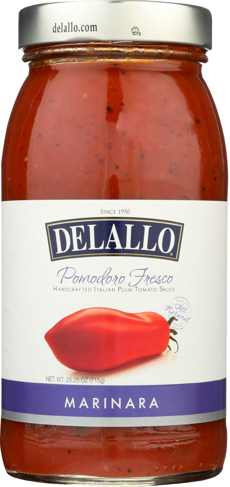 DELALLO: Pomodoro Fresco Marinara Sauce, 25.25 oz - Vending Business Solutions