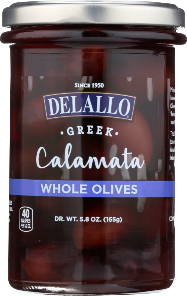 DELALLO: Calamata Olives, 5.8 oz - Vending Business Solutions
