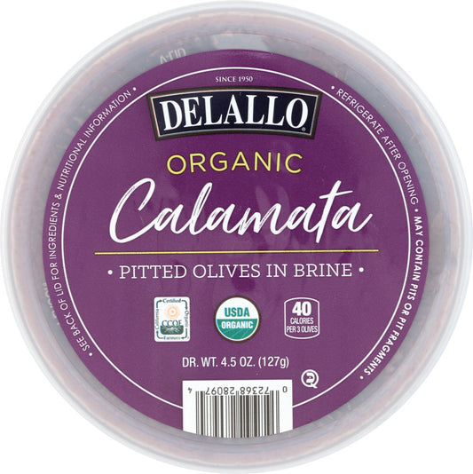 DELALLO: Olive Calamata in Brine, 5 oz - Vending Business Solutions