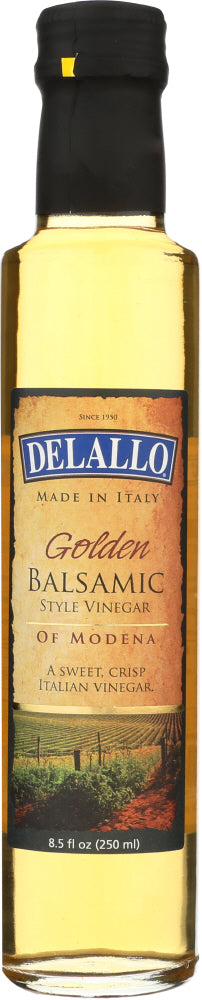 DELALLO: Sweet Golden Vinegar, 8.5oz - Vending Business Solutions
