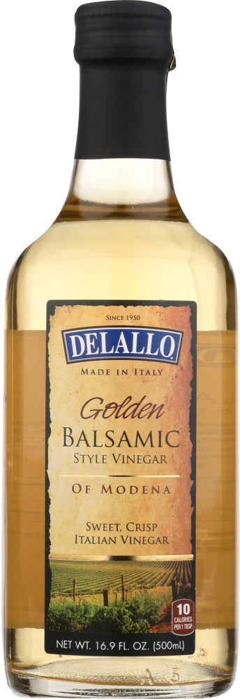DELALLO: Vinegar Balsamic Golden, 16.9 oz - Vending Business Solutions