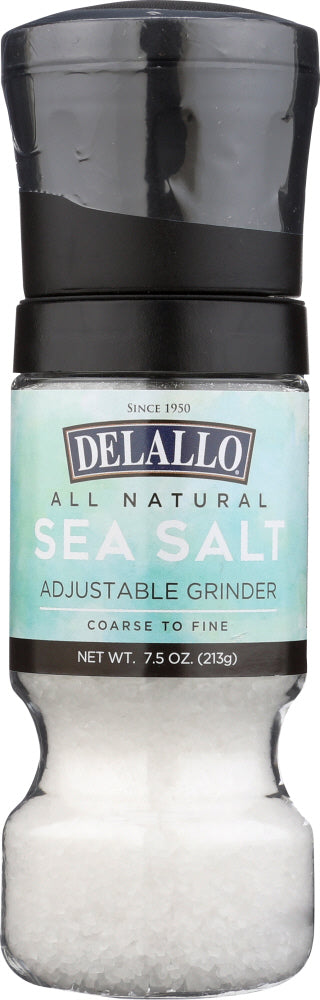 DELALLO: Seasoning Sea Salt Grinder, 7.5 oz - Vending Business Solutions