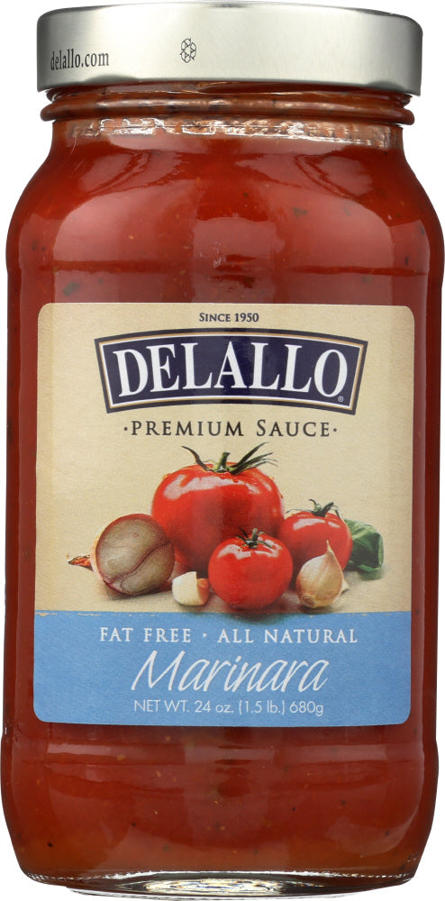DELALLO: Fat Free Marinara Sauce, 24 oz - Vending Business Solutions