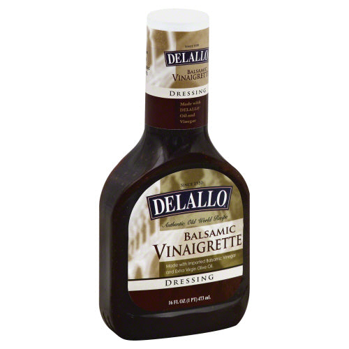 DELALLO: Dressing Vinaigrette Balsamic, 16 oz - Vending Business Solutions