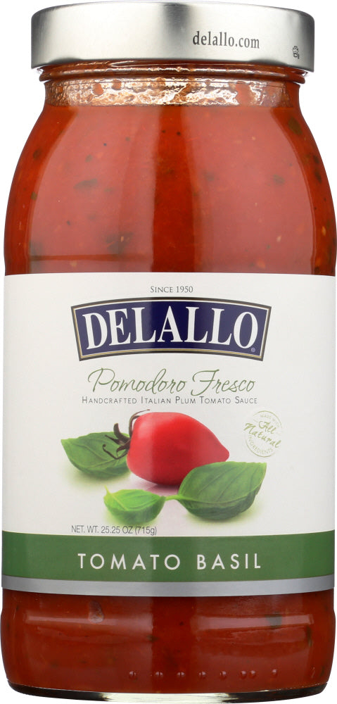 DELALLO: Sauce Tomato Basil Pomodoro Fresco, 25.25 - Vending Business Solutions
