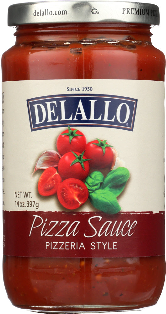 DELALLO: Italian Pizza Sauce, 14 oz - Vending Business Solutions