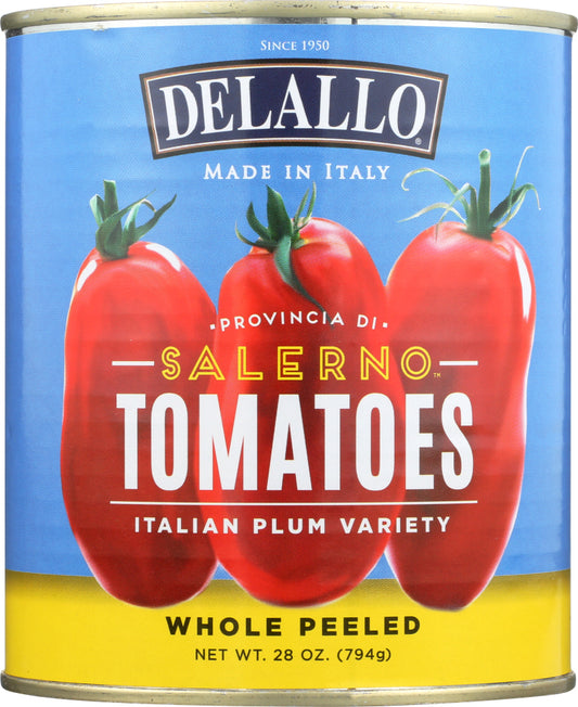 DELALLO: Tomatoes Salerno Plum Italia, 28 oz - Vending Business Solutions