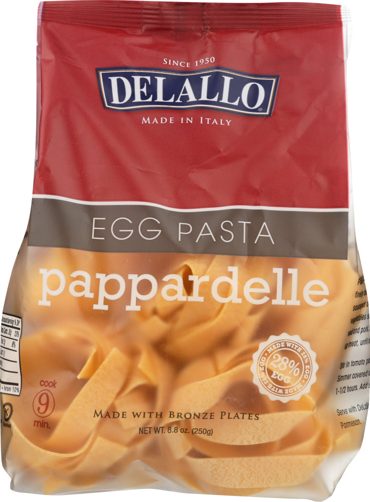 DELALLO: Pasta Egg Pappardelle, 8.8 oz - Vending Business Solutions
