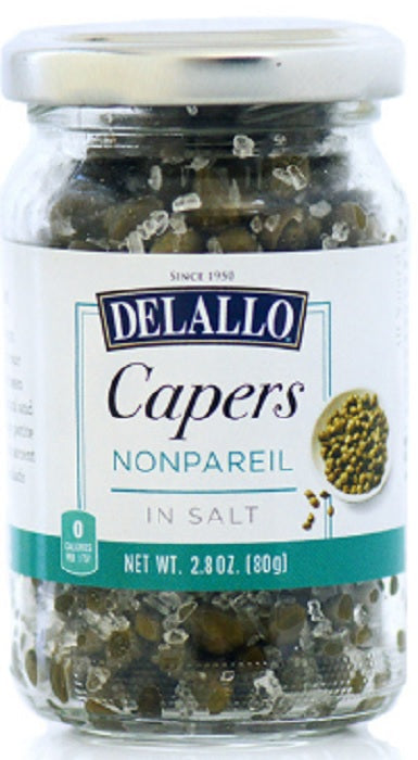 DELALLO: Capers Nonpareil in Salt, 2.8 oz - Vending Business Solutions