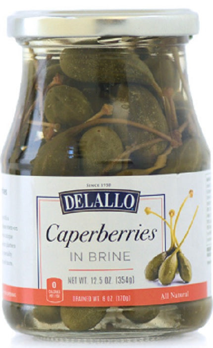 DELALLO: Caperberries in Brine, 12.5 oz - Vending Business Solutions