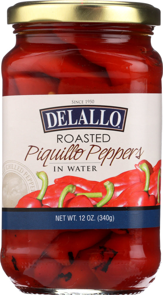 DELALLO: Pepper Piquillo Roasted, 12 oz - Vending Business Solutions