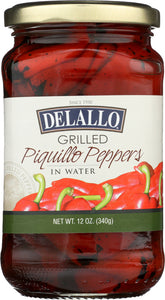 DELALLO: Pepper Piquillo Grilled, 12 oz - Vending Business Solutions