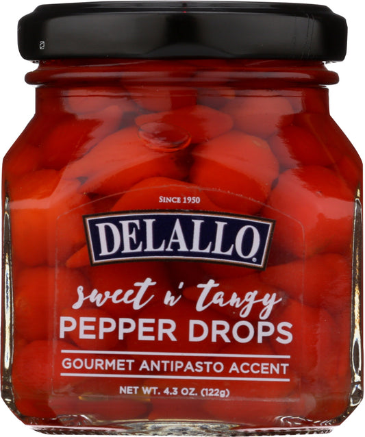 DELALLO: Pepper Sweet Tangy Drops, 4.3 oz - Vending Business Solutions