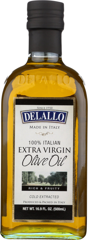 DELALLO: Oil Olive Extra Virgin, 16.9 oz - Vending Business Solutions