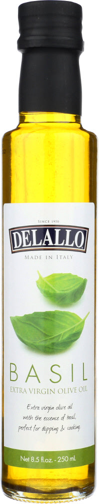DELALLO: Dipping Oil Basil, 8.5 oz - Vending Business Solutions