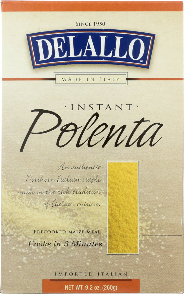 DELALLO: Polenta Instant, 9.2 oz - Vending Business Solutions