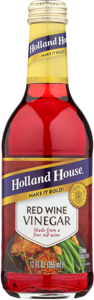 HOLLAND HOUSE: Vinegar Wine Red, 12 oz - Vending Business Solutions