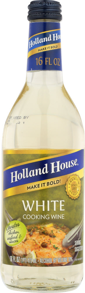 HOLLAND HOUSE: White Cooking Wine, 16 oz - Vending Business Solutions