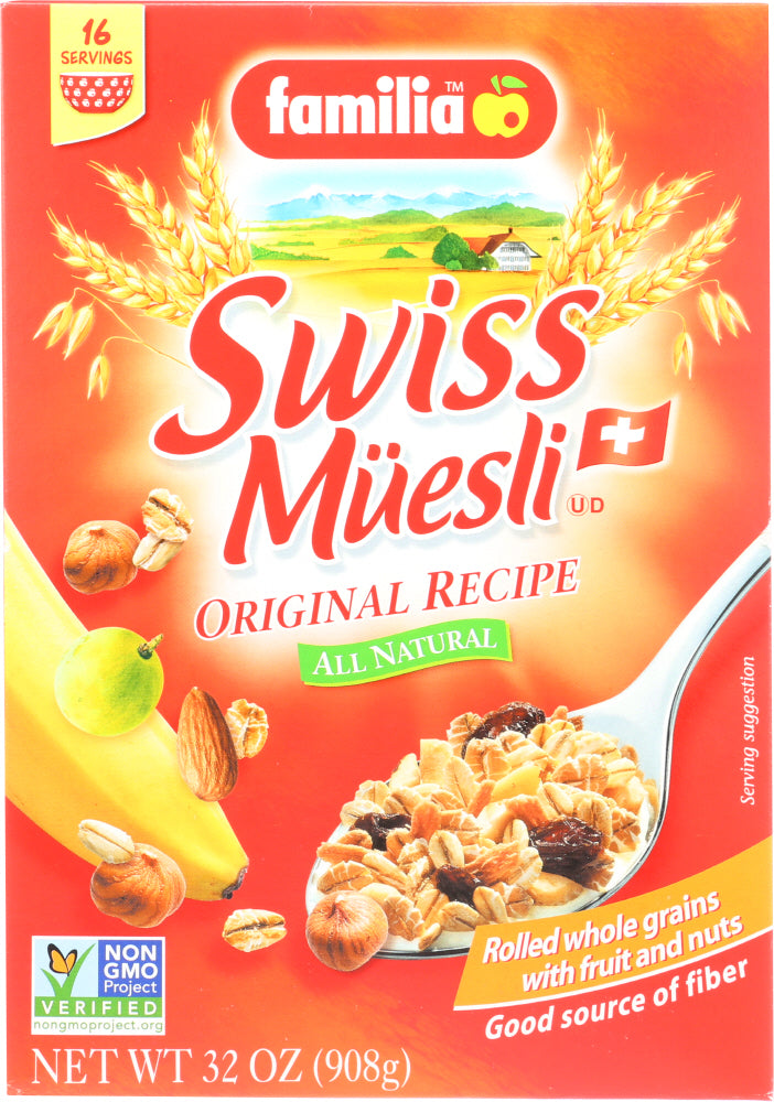 FAMILIA: Muesli Swiss Original, 32 oz - Vending Business Solutions