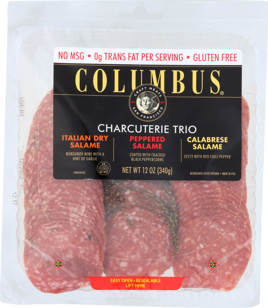 COLUMBUS: Charcuterie Trio Antipasto Tray, 12 oz - Vending Business Solutions