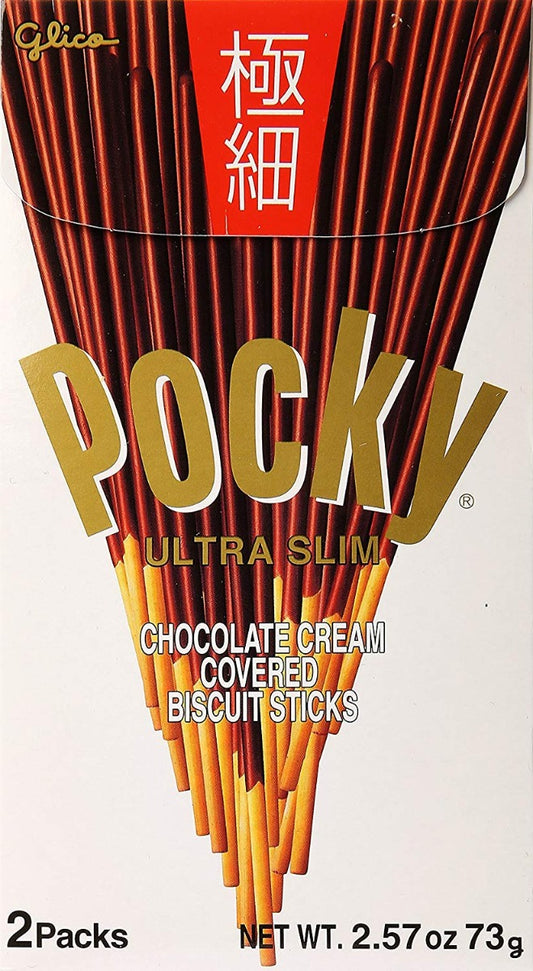 GLICO: Poky Gokuboso Chocolate, 2.5 oz - Vending Business Solutions