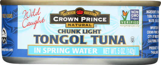 CROWN PRINCE: Tuna Tongol Spring Water, 5 oz - Vending Business Solutions