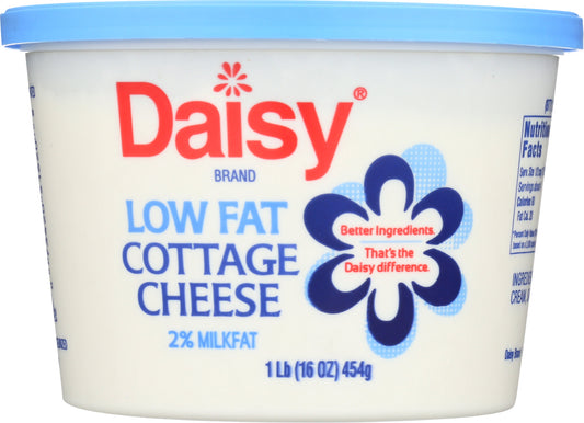 DAISY: Low Fat Cottage Cheese 2% Milkfat, 16 oz - Vending Business Solutions