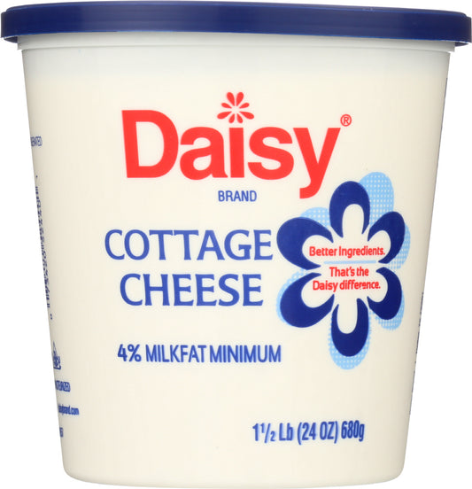 DAISY: Cottage Cheese 4% Milkfat, 24 oz - Vending Business Solutions