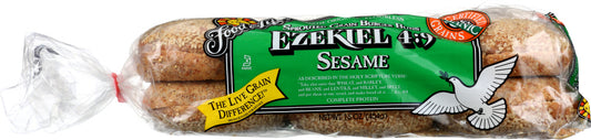 FOOD FOR LIFE: Ezekiel 4:9 Burger Buns Sesame, 16 oz - Vending Business Solutions