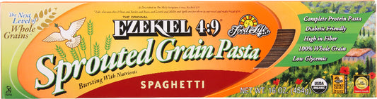 FOOD FOR LIFE: Ezekiel 4:9 Sprouted Whole Grain Pasta Spaghetti, 16 oz - Vending Business Solutions