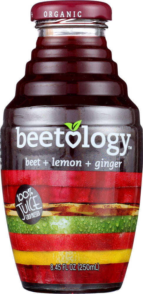 BEETOLOGY: Beet Lemon Ginger juice, 8.45 fl oz - Vending Business Solutions