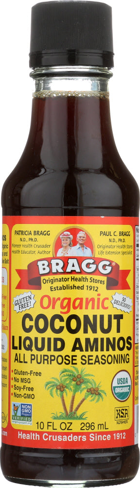 BRAGG: Organic Coconut Liquid Aminos All Purpose Seasoning, 10 oz - Vending Business Solutions