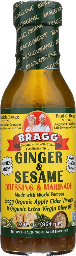 BRAGG: Salad Dressing Ginger and Sesame, 12 oz - Vending Business Solutions
