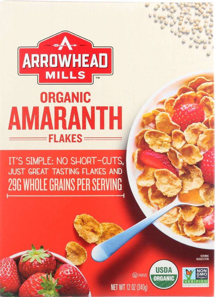 ARROWHEAD MILLS: Organic Amaranth Flakes, 12 Oz - Vending Business Solutions