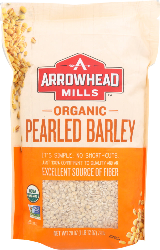 ARROWHEAD MILLS: Organic Pearled Barley, 28 oz - Vending Business Solutions