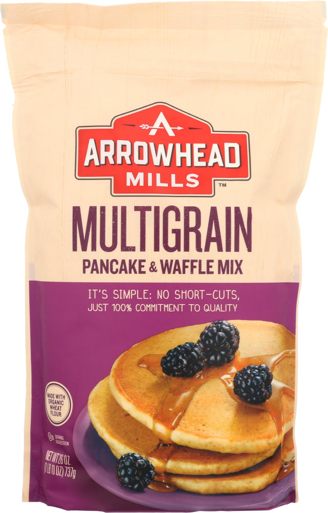 ARROWHEAD MILLS: Multigrain Pancake and Waffle Mix, 26 oz - Vending Business Solutions