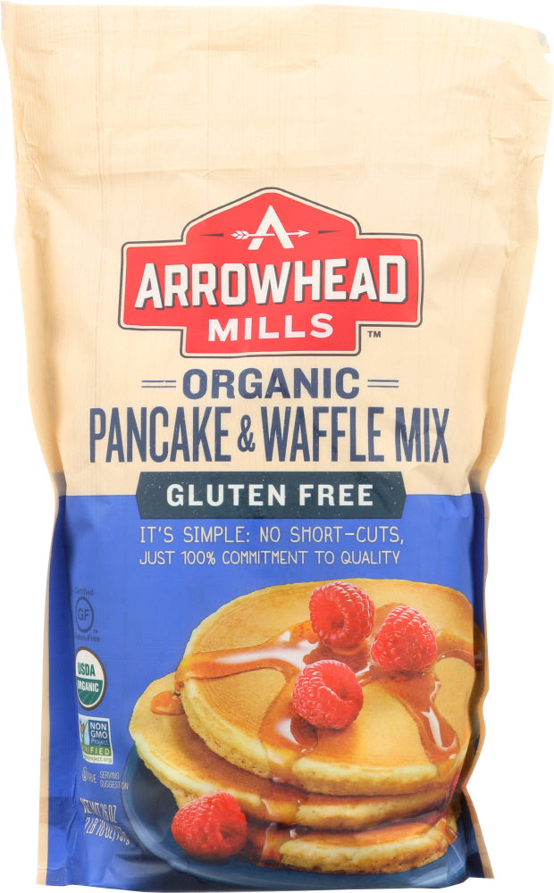 ARROWHEAD MILLS: Organic Gluten Free Pancake and Baking Mix, 26 oz - Vending Business Solutions