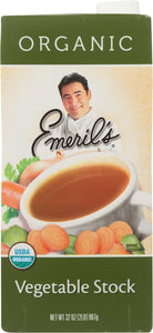 EMERIL'S: Organic Vegetable Stock, 32 oz - Vending Business Solutions