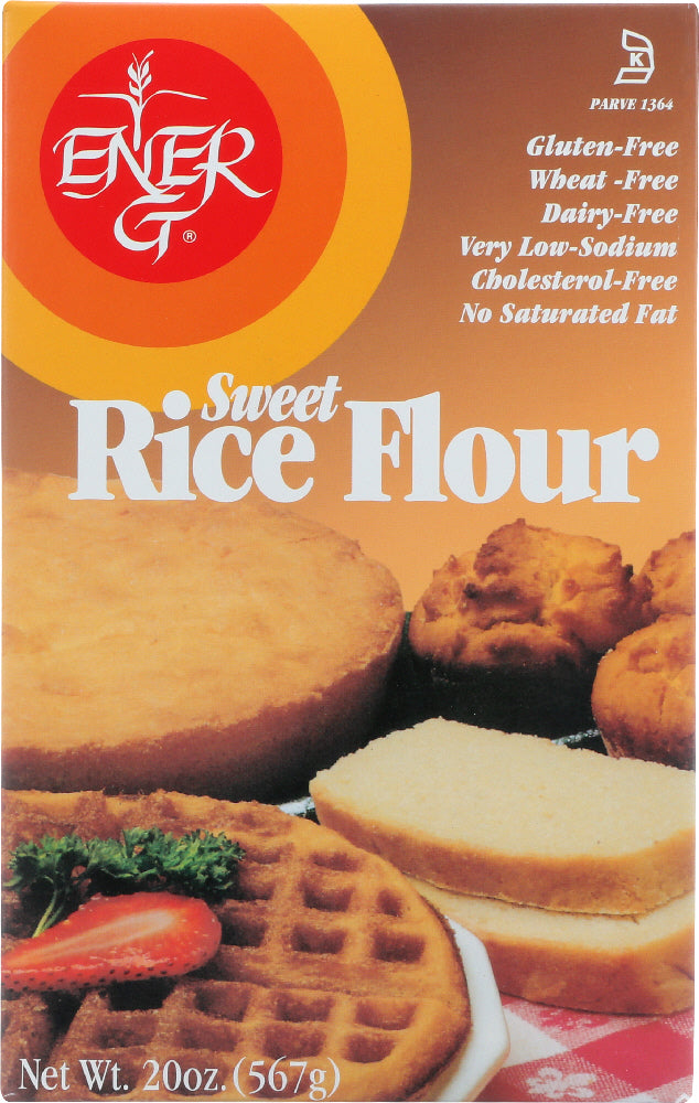 ENER-G FOODS: Sweet Rice Flour Gluten Free, 20 Oz - Vending Business Solutions