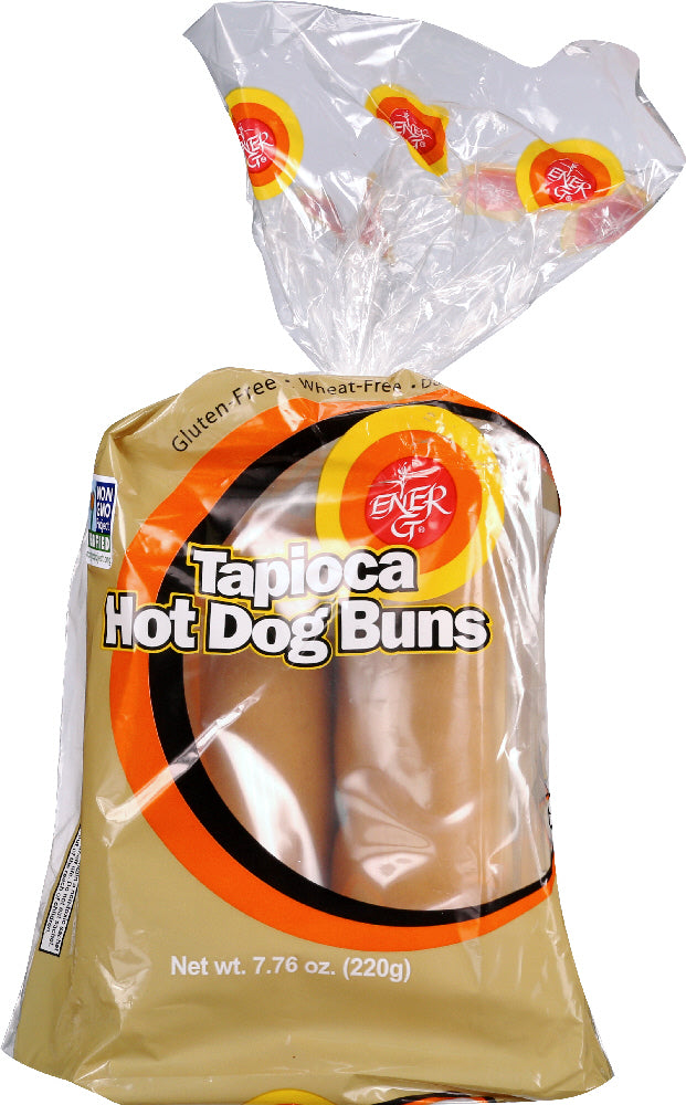 ENER G FOODS: Tapioca Hot Dog Buns, 7.76 oz - Vending Business Solutions