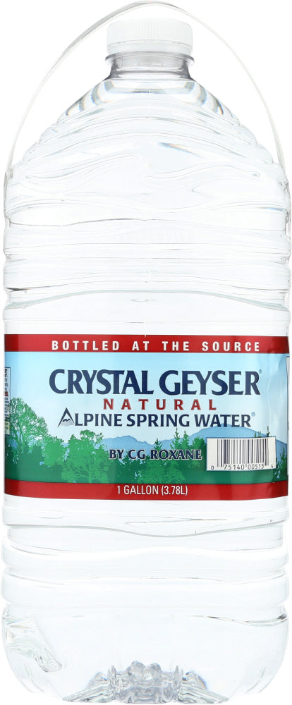 CRYSTAL GEYSER: Alpine Spring Water, 1 gal - Vending Business Solutions