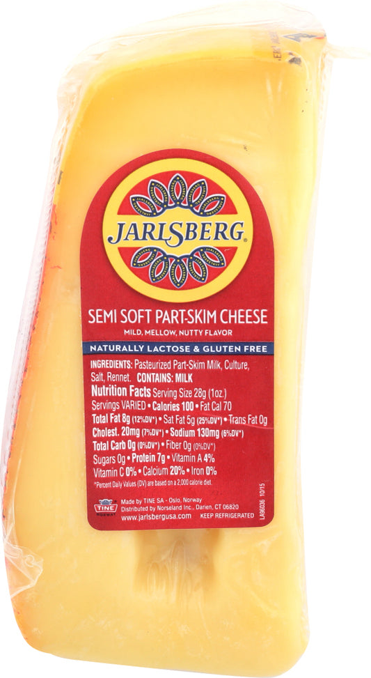 JARLSBERG: Part-Skim Semi Soft Cheese, 10 oz - Vending Business Solutions