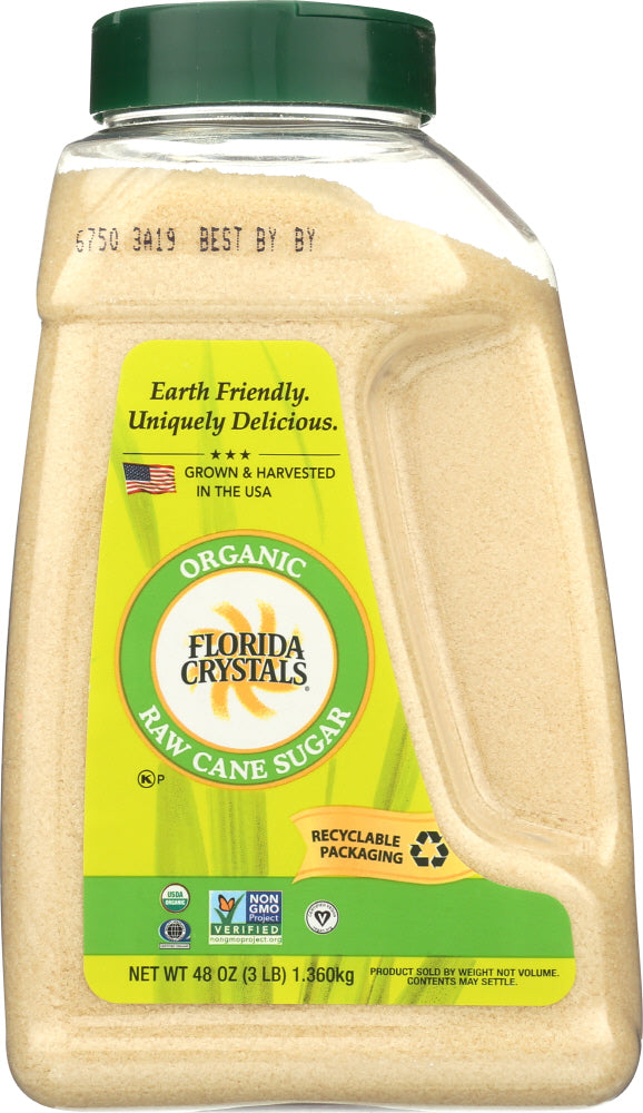 FLORIDA CRYSTALS: Sugar Jug Organic, 48 oz - Vending Business Solutions