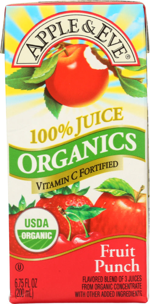 APPLE & EVE: 100% Fruit Punch Juice 3 Pack Organic, 200 ml - Vending Business Solutions