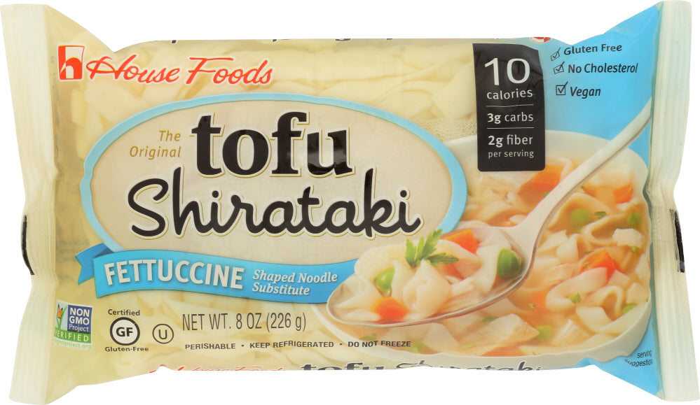 HOUSE FOODS: Tofu Shirataki Fettuccine Shaped Tofu, 8 oz - Vending Business Solutions
