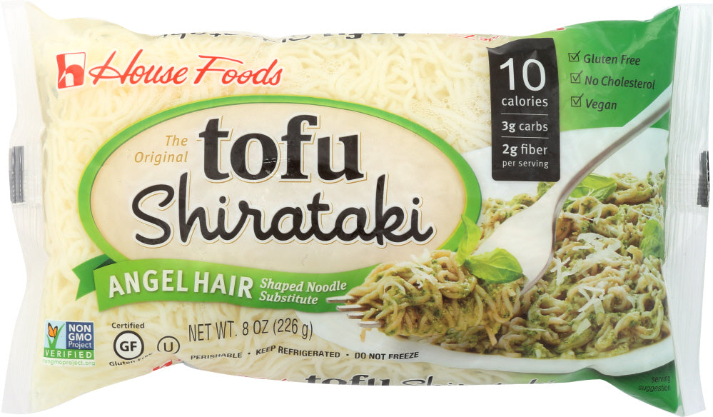 HOUSE FOODS: Tofu Shirataki Angel Hair Noodles, 8 oz - Vending Business Solutions