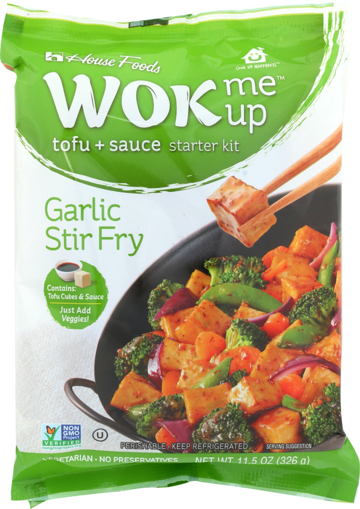 HOUSE FOODS: Wok Me Up Garlic Stir Fry, 11.50 oz - Vending Business Solutions